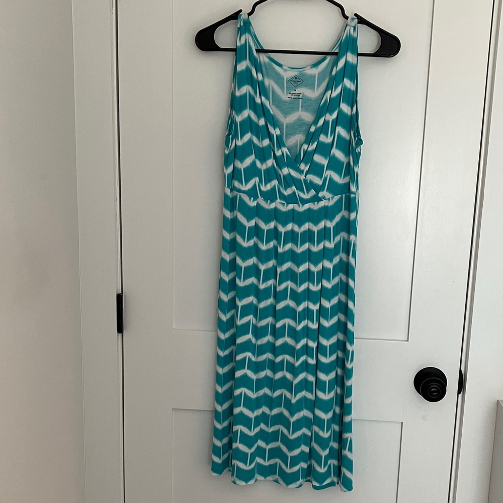 St. John's Bay Teal and White Apparel